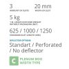 Difuzor linijski PLINE 3/20 1m