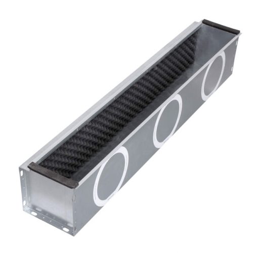 GTG3125625 Kutija difuzora akustična s prorezima 3 slota fi=125mm L=1000mm